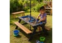 HAGO Garten-Kindersitzgruppe mit Spieltisch und Kunststoffwanne Bild 3