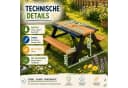 HAGO Garten-Kindersitzgruppe mit Spieltisch und Kunststoffwanne Bild 5