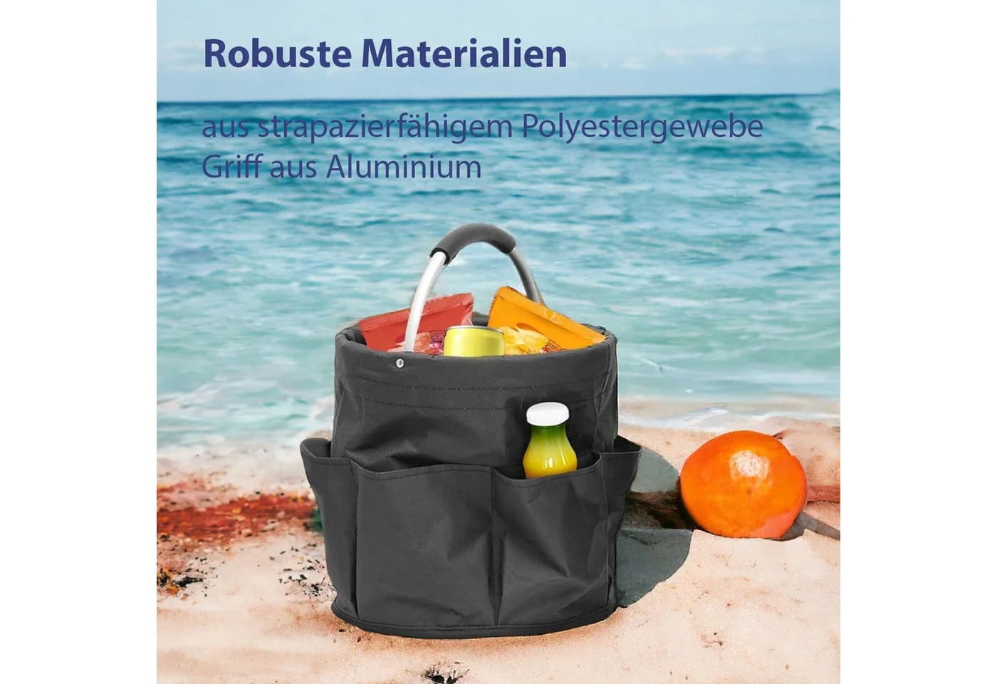 osoltus Organizer Kiste Faltbar Polyestergewebe Reinigungsmittel Werkzeugkorb - Bild 5