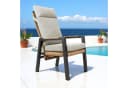 osoltus Gartenlounge-Sessel Vicenza Alu Teak verstellbar Anthrazit Bild 1