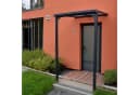 osoltus Haustürvordach Aluminium Polycarbonat Anthrazit Bild 1
