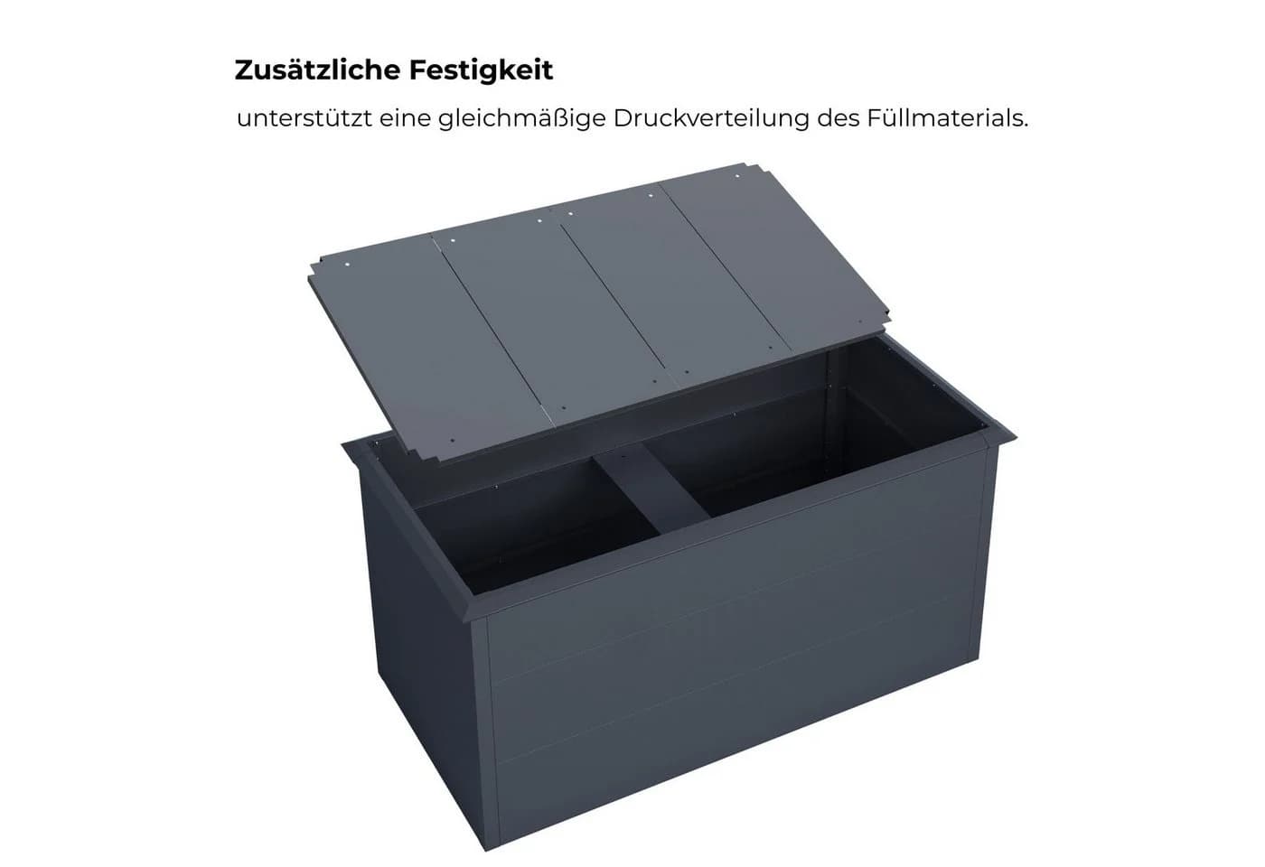 osoltus Hochbeet Mittelplatte passend für Hochbeete 150 x 75 cm - Bild 4