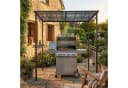 osoltus Grillpavillon mit Doppelstegplatte Dach Anthrazit Bild 4