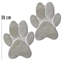 matches21 HOME & HOBBY Trittsteine Tatze 30x25 cm Beton Bild 1