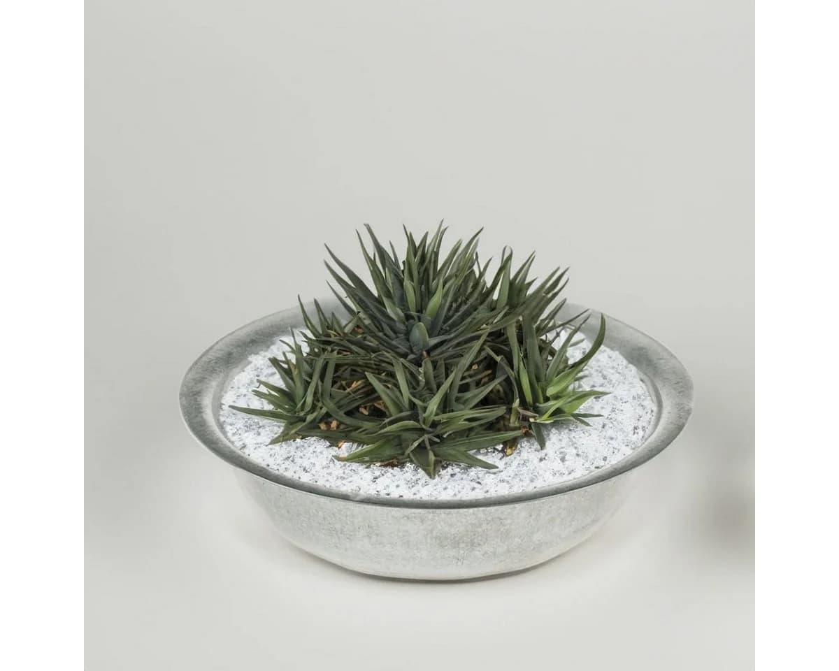 Solar-Brunnen Set 40cm Zink-Schale Gartenbrunnen Vogeltränke - Bild 3