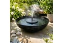 matches21 HOME & HOBBY Solar Brunnen Set 45 cm Schale Rosa Bild 4