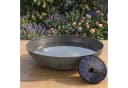 matches21 HOME & HOBBY Solar Brunnen Set 45 cm Schale Schwarz Bild 2