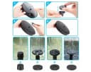 matches21 HOME & HOBBY Solar Brunnen Set 45cm Schwarz Bild 3