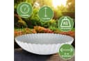 matches21 HOME & HOBBY Pflanzschale Grau Wellendesign Wetterfest Bild 1