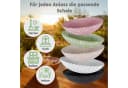 matches21 HOME & HOBBY Pflanzschale Rund Gewellt Beige Marmoriert 22 cm Bild 4