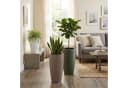 matches21 HOME & HOBBY Blumentopf ZENTO Schwarz Bild 5