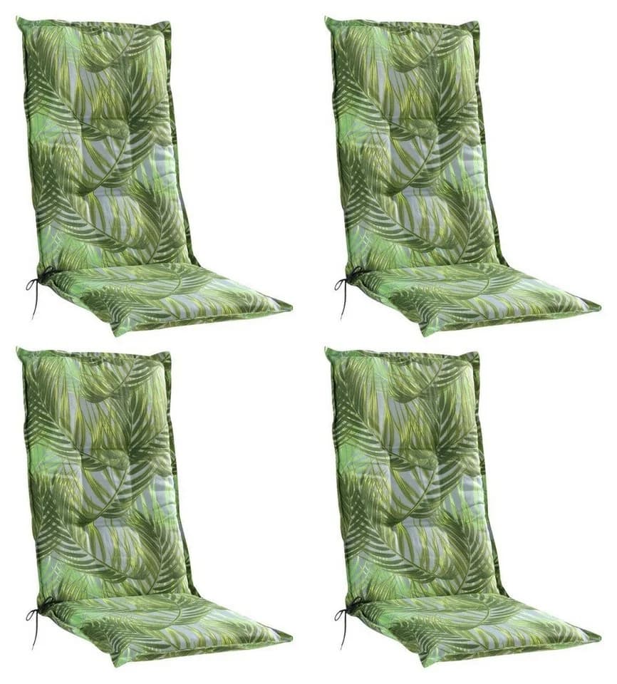 GO-DE Hochlehnerauflage Grün 4er-Set - Bild 2