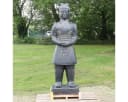 Oriental Galerie Dekofigur Samurai Krieger Stein Gartenfigur Bild 2