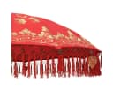 Oriental Galerie Bali Sonnenschirm Rot Gold 180 cm Bild 5