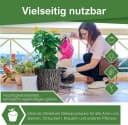 PROREGAL® Blumentopf Übertopf Holzoptik Braun Ø 30cm Bild 3
