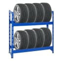 PROREGAL® Reifenregal TIGER 8 Reifen Stahlblau Bild 2