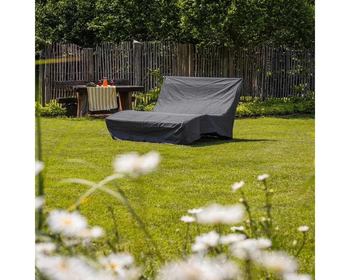 Scalant Gartenliege Waldsofa Classic Thermokiefer mit Kissen & Schutzhülle