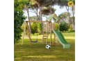 Wickey Spielturm MultiFlyer mit Schaukel, Rutsche & Sandkasten Bild 4