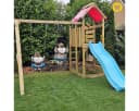 Wickey Spielturm VanillaFlyer Klettergerüst mit Rutsche & Picknicktisch Bild 5