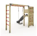 Wickey Klettergerüst Fit 662 – Trainings- & Klettergerät mit Rutsche und Schaukel Bild 1