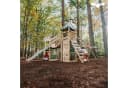 FATMOOSE Spielturm RiverRun Ritterburg Grün Wellenrutsche Sandkasten Bild 5