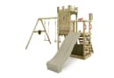 FATMOOSE Spielturm BoldBaron mit Schaukel, Rutsche & Kletterwand, Kletterturm aus Massivholz für Kinder Bild 2