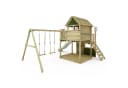 FATMOOSE Spielturm MightyMansion Move XXL Stelzenhaus Grün Bild 1