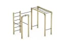 Wickey FIT Base 805 Klettergerüst Outdoor Fitnessstation Grau Bild 2