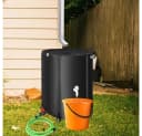Feel2Home Faltbare Regentonne 1000L Schwarz mit Hahn Bild 3