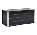 furnicato Hochbeet Garten Anthrazit Bild 1