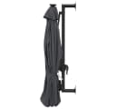 furnicato Wandschirm mit LED 300 cm Anthrazit Bild 5