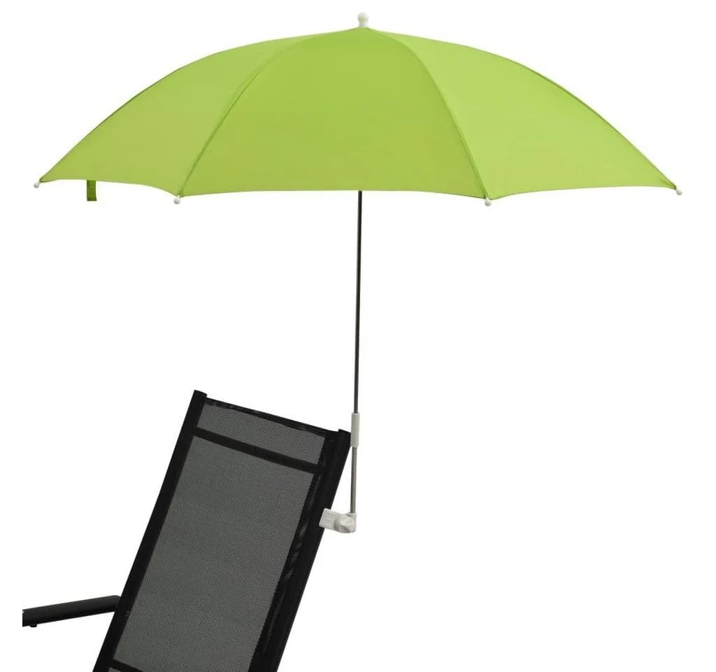furnicato Sonnenschirm für Campingstühle 2 Stk. Grün 105 cm - Bild 4