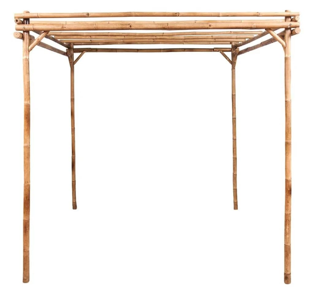 furnicato Pergola Bambus 170x170x220 cm