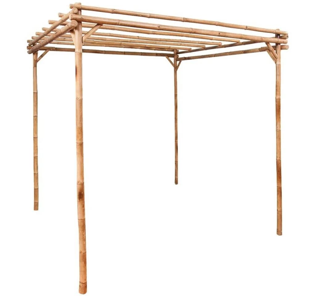 furnicato Pergola Bambus 170x170x220 cm - Bild 2