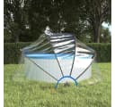 furnicato Poolüberdachung Transparente Pool-Kuppel mit UV-Schutz Bild 1