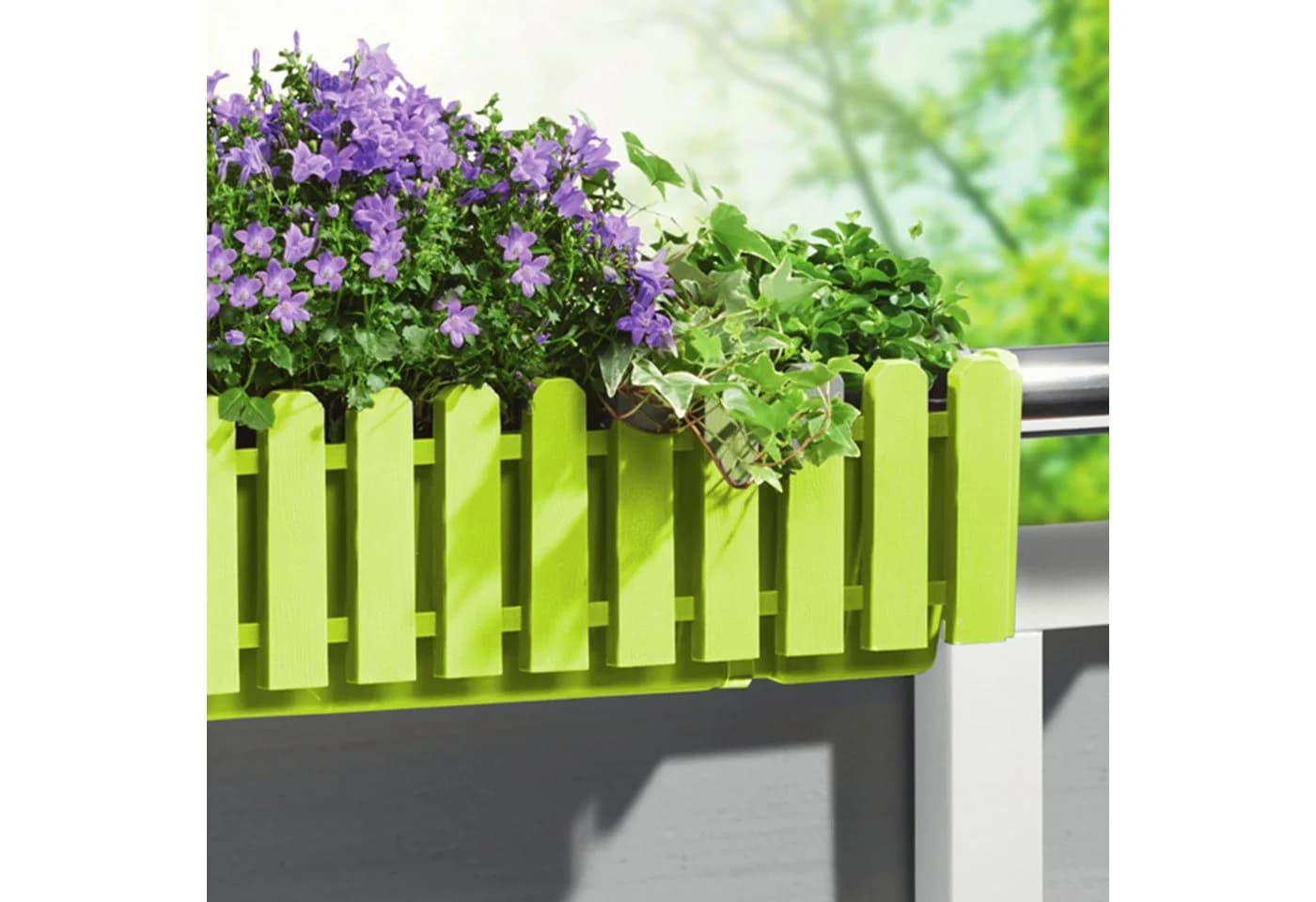 HTI-Living Blumenkasten Nessa 75 cm Grün mit Wasserspeicher - Bild 3