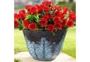 HTI-Living Blumentopf Nessa 3er-Set Blau/Grau Kunststoff Bild 1