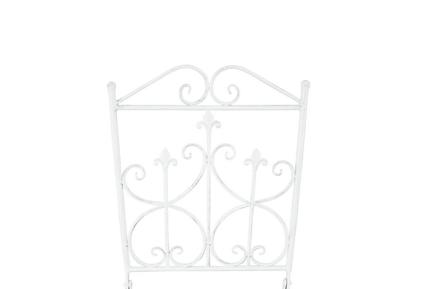 HTI-Living Gartenstuhl Romantic Garden Metall Klappstuhl 2er Set - Bild 4