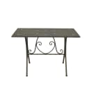 HTI-Living Gartentisch 120 Lily Metalltisch Terrassentisch Rostoptik Bild 1