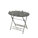 HTI-Living Beistelltisch Rostoptik Lily Metall Garten Bild 1