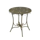 HTI-Living Gartentisch Lily Metall Braun Bild 1