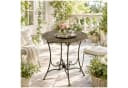 HTI-Living Gartentisch Lily Metall Braun Bild 3