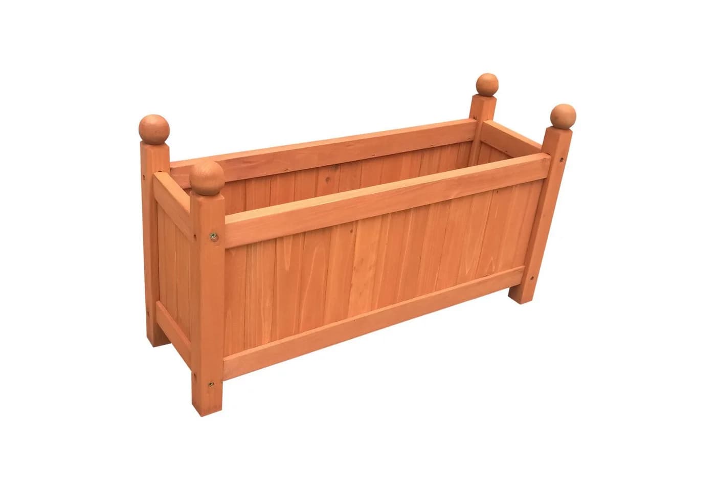 HTI-Living Blumenkasten Holz Braun