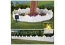 HTI-Living Beetbegrenzung Beeteinfassung 250 cm, Set, 12 Module inkl. Solarbeleuchtung, Zierzaun Beetumrandung Bild 1