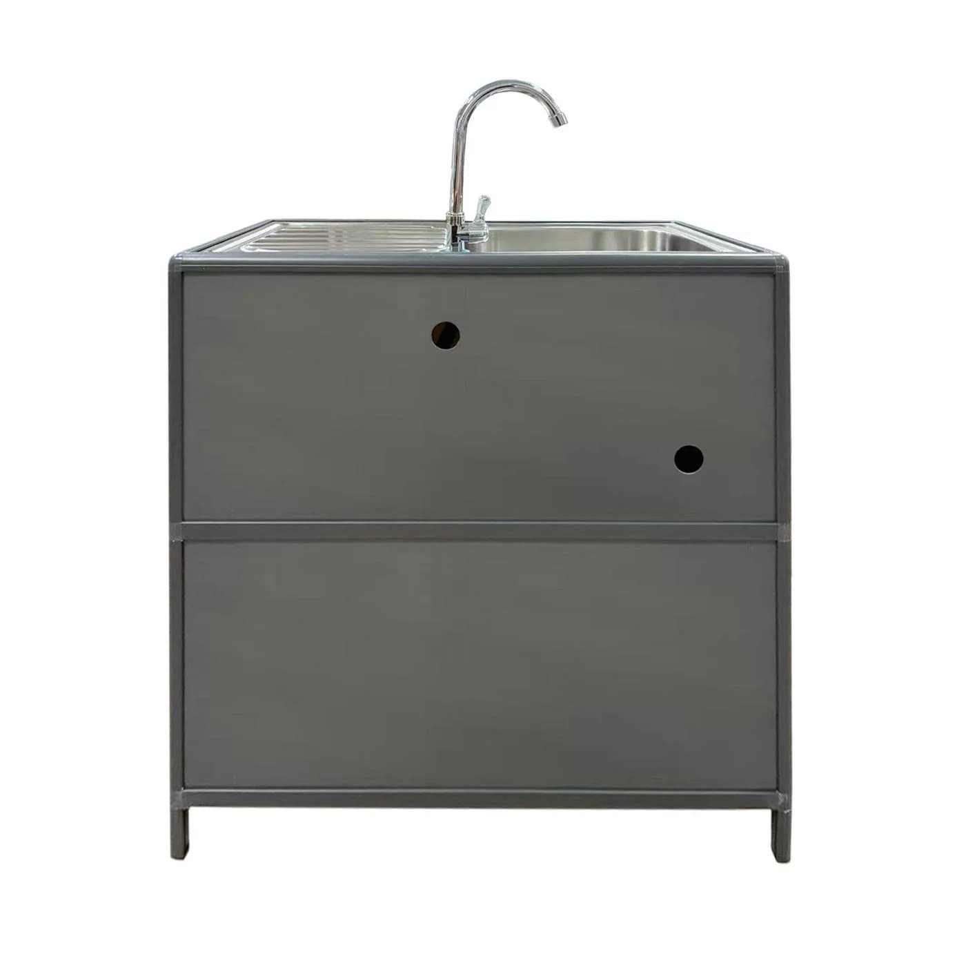 HTI-Living Outdoor-Küchenmodul Outdoorspüle L Gerti Grau - Bild 4