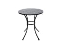 HTI-Living Gartentisch Celia Floral Metall Schwarz/Weiß Bild 3
