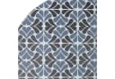 HTI-Living Gartentisch Celia Floral Metall Schwarz/Weiß Bild 4