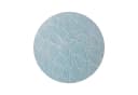 HTI-Living Gartentisch Celia Blätter Metall Hellblau Boho Bild 2