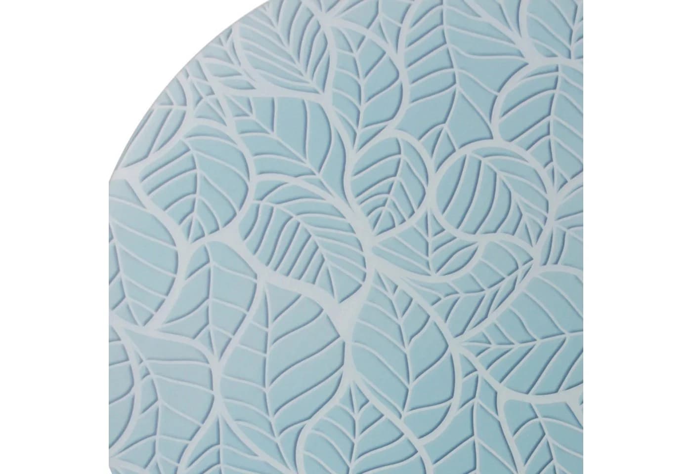 HTI-Living Gartentisch Celia Blätter Metall Hellblau Boho - Bild 4