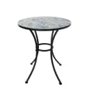 HTI-Living Gartentisch Celia Lilie Metall Bunt Landhaus-Style Bild 1